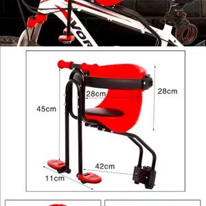 Bicycle Baby Seat Kids Child Safety Carrier Front Seat Saddle Cushion